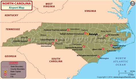 Major Airports Near Nags Head North Carolina